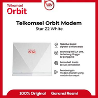 Telkomsel Orbit Star Z2 Modem WiFi 4G High Speed Bonus Data White