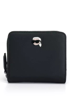 KARL LAGERFELD Ikon 尼龍中型雙摺銀包