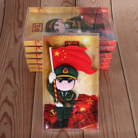 中國軍人冰箱貼國慶閱兵人物退伍紀念磁貼