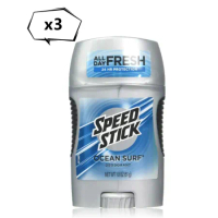 【美國 Speed Stick 】體香膏--海洋衝浪(51g/1.8oz)*3
