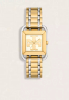 Tory Burch Jam Tangan Wanita Tory Burch Miller Watch Ivory Two Tone