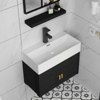 衛生間浴室柜組合小戶型超極窄長洗手池迷你洗臉盆池小尺寸洗漱臺
