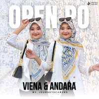 Viena & Andara Series by Journey Scarves New Muslim Jilbab Wanita Kerudung Segi Empat