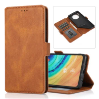 Leather Flip Wallet Case For Huawei Mate20 Mate20Pro Mate20Lite Mate30 Mate30Pro Mate30Lite Card Stand Slot Phone Cover Coque