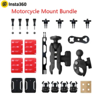 Insta360 x3 Motorcycle Mount Bundle For ONE RS,GO 2,ONE X2,ONE R,ONE X,ONE Original accessories