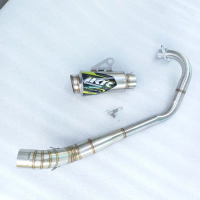 Knalpot FFA MX King Satria Fu Kompetisi 150-200cc Drag Race Head 35 Silencer Pro IKR RACING