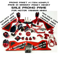 COD - AKSESORIS VARIASI ACCESORIES NMAX SALE PROMO SEPAKET KOMPLIT 14 ITEM