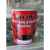 AVIAN INDUSTRIAL & MARINE COATING 1KG | CAT KAPAL | CAT JALAN AVIAN Hitam