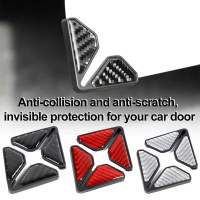 Universal Car Door Corner Anti-collision Sticker Carbon Modified Strip Door Door Plastic J3C2