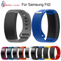 Watch Band Silicone Replacement Wristband For Samsung Gear Fit 2 SM-R360 watch Wristband For Samsung Gear Fit2 Pro fitness Watch