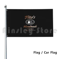 The Handmade Vodka By Tito's Outdoor Decor Flag Car Flag Royal Salute Whisky Scotch Whisky Chivas De Corazon