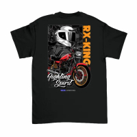 เสื้อยืดเด็ก Unisex, Gilan Kaos, ดีไซน์ V2, การออกแบบมอเตอร์ RX King, 200 GSM ผ้าฝ้ายแท้, เสื้อยืด