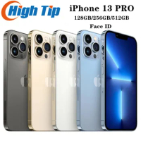 Unlocked iPhone 13pro Apple 13 pro 128GB/256GB ROM Mobile phone 5G A15 Bionic With Face ID 6.1" OLED Screen 3 X 12MP Camera Cell