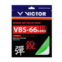 VICTOR 高彈羽拍線-銳(盒)(免運 日製 羽毛球 勝利 「VBS-66N-G-10 SETS」≡排汗專家≡