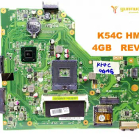 Original for ASUS K54C laptop motherboard K54C HM65 4GB REV 2.1 tested good free shipping