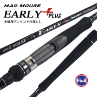 MAD MOUSE EARLY Full Fuji High Carbon 2.4/2.7/2.9m MH Fishing Rod Japan Quality Sea Bass Ligth Shore Jigging Rod Spinning Rod