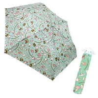 日本版 CINNAMOROLL 玉桂狗 大耳狗 雨遮傘 伴摺疊傘遮 立體造型手柄 防夾手開關摺疊遮傘   (50 cm) 平行進口 Hello Kitty Kuromi My Melody XO
