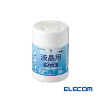 ELECOM 無酒精液晶螢幕擦拭巾v4-50P
