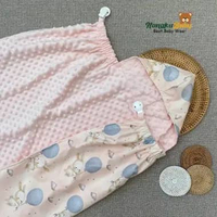LC - Nanaku Baby - Selimut Bayi Clip On The Go 6 In 1 || Selimut Bayi Milkydot || Selimut Bayi Kuplu