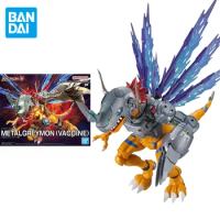 Bandai Original Anime Digimon Adventure Action Figure Figure-rise METALGREYMON(VACCINE) Assembly Model Toys Gifts for Children