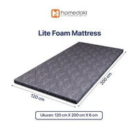 Homedoki FoamLite / Kasur Busa / Matras Kasur / Kasur Lantai / kasur busa 120x200 120×200x6cm