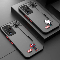 Sarung Sarung Telefon Bimbit, Reka Bentuk Miles Morales Spiderman Gwen Marvel, Kemasan Matte, Kalis