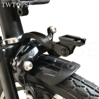 TWTOPSE Cycling Bicycle Flashlight Holder Stand For BROMPTON 3SIXTY PIKES Folding Bike Compatible With CATEYE Sport Camera Parts