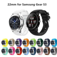 Silicone Sport Watchband for Samsung Gear S3 Classic/ Frontier 22mm Strap High Quality Replacement Strap Bracelet 50pcs Hot Sale