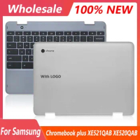NEW For Samsung Chromebook plus XE521QAB XE520QAB Laptop LCD Back Cover/Palmrest Upper Case US Keyboard