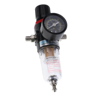 AFR-2000 G1/4'' Elestic Air Compressor Water Filter with Regulator