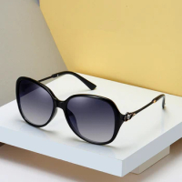 Pilot Squared Foldabable Driver Sun Glasses Polarized Mirror Sunglasses Custom Made Myopia Minus Prescription -1 to -6