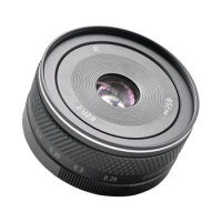 AstrHori 27mm F2.8 II Large Aperture APS-C Manual Lens Inner Focus Compatible with X/Z/M43/EF-M Mount