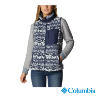 Columbia 哥倫比亞 女款 - 防潑背心-藍色花紋 UXR09680BJ /FW22