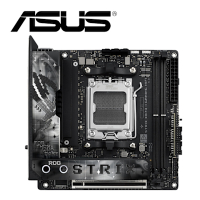 華碩 ROG STRIX X870-I GAMING WIFI 主機板+DarkFlash DLH21 ITX機殼 粉紅色