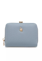 Swiss Polo Women's Card Holder With Coin Compartment (名片夾及零錢包) - 藍色