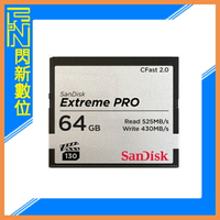 SanDisk Extreme PRO CF 64GB/64G 525MB/s 記憶卡(公司貨)【跨店APP下單最高20%點數回饋】