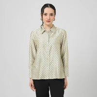 Geulis.id NIDIKA SHIRT / KEMEJA SILK WANITA XS GOLD