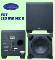 Subwoofer Aktif Fidelity FDT 120 SW MK II dengan Speaker Ukuran 12 Inch