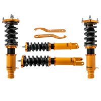 Front &amp; Rear Coilover Shock Suspension Kits for Infiniti M35x M45x G35x G37x AWD Adjustable Height Springs Struts Coilover