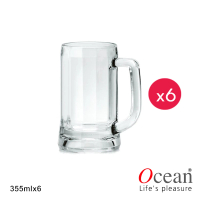 【Ocean】慕尼黑啤酒杯 355ml-小(6入)