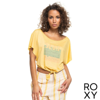【ROXY】女款 女裝 短袖上衣 BORN TO BE ROXY A(芥末色)