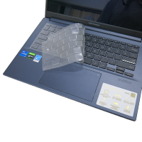 EZstick ASUS VivoBook Pro K3400 K3400PH 14吋 適用 奈米銀抗菌 TPU 鍵盤膜