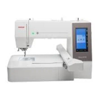New Janome-Memory Craft 550E Embroidery machine with warranty and return policy