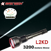 【錸特光電】MAXTOCH L2KD 超遠射 3200米 聚光燈 650流明 LEP 手電筒 防水 21700電池
