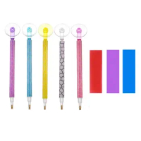 Embroidery Diamond Painting Pen Kit Cross Stitch Accessories Roller Tool Drill Pen Roller Plastic Pen Heads DIY
