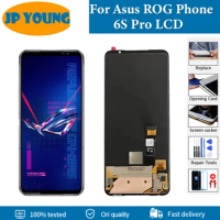 6.78"Original AMOLED For Asus ROG Phone 6s Pro LCD Display Touch Screen Digitizer Assembly For Asus ROG 6s Pro ROG 6sPro Replace