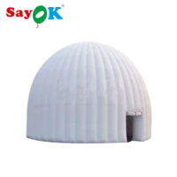 Sayok Giant Inflatable Igloo Marquee Inflatable Igloo Dome Tent Party Marquee Projection Dome Canopy for Sale Hire Show Events