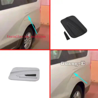 Car Styling Gas/Fuel/Oil Tank Cover Cap Stick Lamp Frame Trim Molding 1PCs For Hyundai Starex H-1 H1 2018 2019 2020 2021 2022