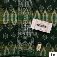 Sarung Tenun Tarbush Ukhuwah Motif Classic Jacquard Polos Elegan Tetron Rayon Muslim Dewasa TK 10