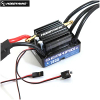 Hobbywing SeaKing V3 Waterproof 30A/60A/90A/120A/130A/180A 2-6S Lipo Speed Controller 6V BEC Brushless ESC for RC Racing Boat